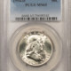Franklin Halves 1953-S FRANKLIN HALF DOLLAR – PCGS MS-64