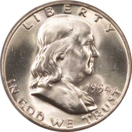 Franklin Halves 1954-D FRANKLIN HALF DOLLAR – PCGS MS-65