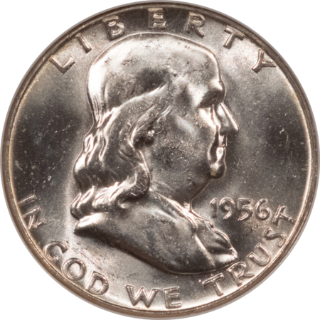 Franklin Halves 1956 FRANKLIN HALF DOLLAR – NGC MS-65
