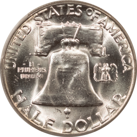 Franklin Halves 1957 FRANKLIN HALF DOLLAR – PCGS MS-64 FBL