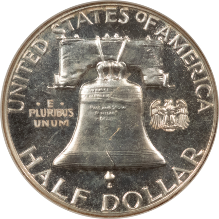 Franklin Halves 1957 PROOF FRANKLIN HALF DOLLAR – SUPERB GEM PROOF!