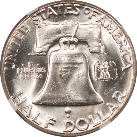 Franklin Halves 1958 FRANKLIN HALF DOLLAR – NGC MS-65