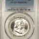 CAC Approved Coins 1960 FRANKLIN HALF DOLLAR – NGC MS-64 FBL, FRESH WHITE & CAC APPROVED!
