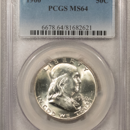 Franklin Halves 1960 FRANKLIN HALF DOLLAR – PCGS MS-64