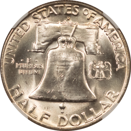 Franklin Halves 1960-D FRANKLIN HALF DOLLAR – NGC MS-65