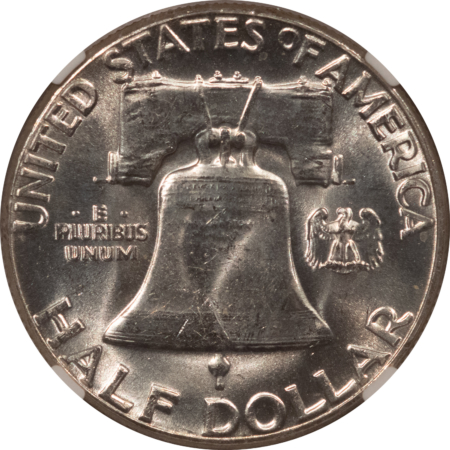 Franklin Halves 1961 FRANKLIN HALF DOLLAR – NGC MS-64