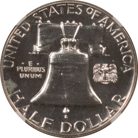 Franklin Halves 1962 PROOF FRANKLIN HALF DOLLAR – NGC PF-65