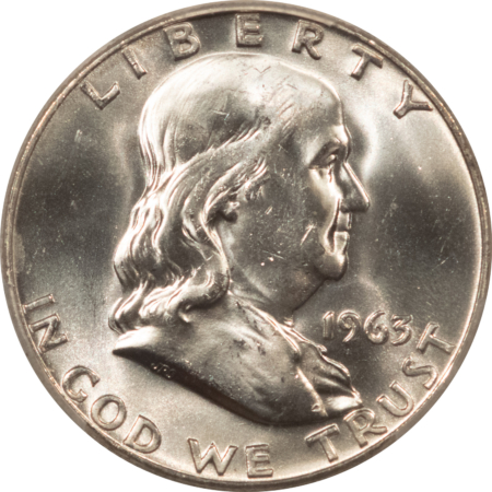 Franklin Halves 1963-D FRANKLIN HALF DOLLAR – PCGS MS-65