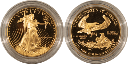 American Gold Eagles, Buffaloes, & Liberty Series 1988 PROOF AMERICAN GOLD EAGLE 4 COIN SET, 1.85 OZ AGW – GEM PROOF W/ BOX & COA!