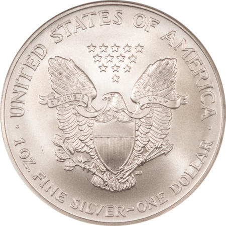 American Silver Eagles 2003 $1 AMERICAN SILVER EAGLE, 1 OZ .999 – NGC MS-69