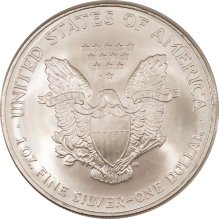American Silver Eagles 2006 $1 AMERICAN SILVER EAGLE, 1 OZ .999 – GEM UNCIRCULATED IN CAPSULE!