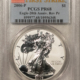 American Silver Eagles 2021-W $1 1 OZ AMERICAN BURNISHED SILVER EAGLE TY 2 – PCGS SP-70 WHITE, PERFECT!