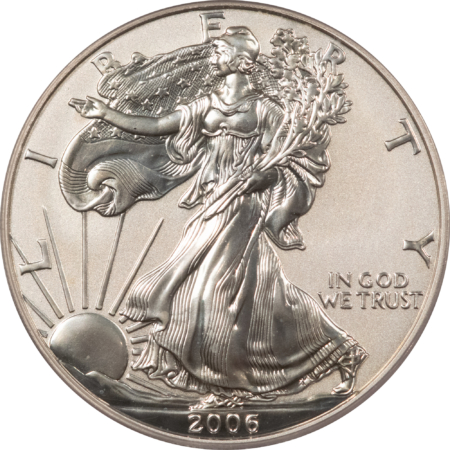 American Silver Eagles 2006-P 1 OZ .999 REVERSE PROOF AMERICAN SILVER EAGLE PCGS PR-68 20TH 1ST STRIKE