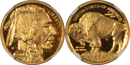 American Gold Eagles, Buffaloes, & Liberty Series 2008-W PROOF AMERICAN .9999 GOLD BUFFALO 4 COIN SET 1.85OZ NGC PF-70 ULTRA CAMEO