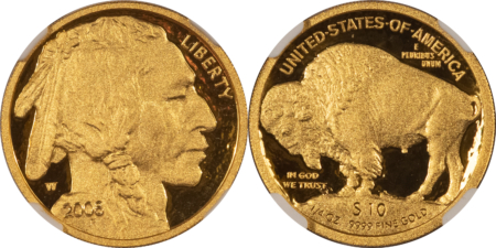 American Gold Eagles, Buffaloes, & Liberty Series 2008-W PROOF AMERICAN .9999 GOLD BUFFALO 4 COIN SET 1.85OZ NGC PF-70 ULTRA CAMEO