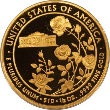 Bullion 2013-W PROOF ELLEN WILSON 1/2 OZ .9999 GOLD FIRST SPOUSE – GEM PROOF IN CAPSULE!