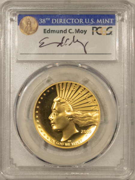 $20 2019-W $100 1 OZ GOLD AMERICAN LIBERTY HIGH RELIEF – PCGS SP-70 DMPL, FDI, MOY!