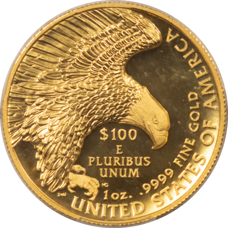 $20 2019-W $100 1 OZ GOLD AMERICAN LIBERTY HIGH RELIEF – PCGS SP-70 DMPL, FDI, MOY!
