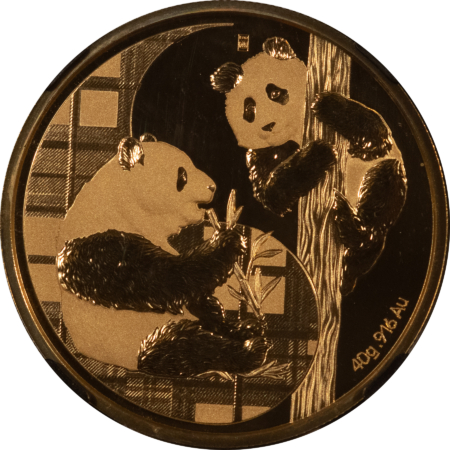 Bullion 2021 $50 EASTERN CARRIBEAN STATES GOLD EDINBURGH PANDAS 1.177 AGW NGC PF-70 UCAM