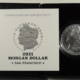 Dollars 2021-O PRIVY $1 MORGAN DOLLAR SILVER COMMEMORATIVE – GEM UNCIRCULATED, MINT PKG