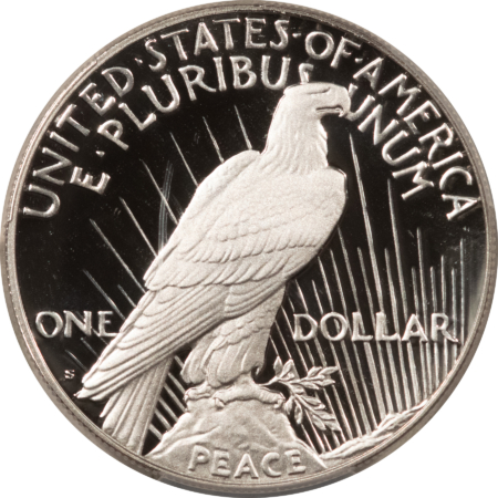 Dollars 2024-S $1 PROOF PEACE DOLLAR COMMEMORATIVE – PCGS PR-69 DCAM