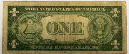 New Store Items 1935 $1 SILVER CERTIFICATE MULE, P-A BLOCK, RARE, FR-1607 – VERY GOOD/FINE!