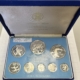 New Store Items 1985 BRITISH VIRGIN ISLANDS PROOF SILVER 6 COIN SET, SCARCE SET – GEM PROOF, OGP