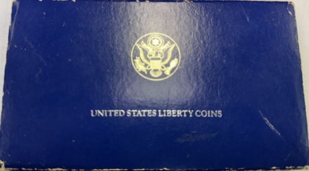 Modern Commems 1986-S STATUE OF LIBERTY 3 COIN COMMEMORATIVE GOLD & SILVER PROOF SET GEM W/ OGP