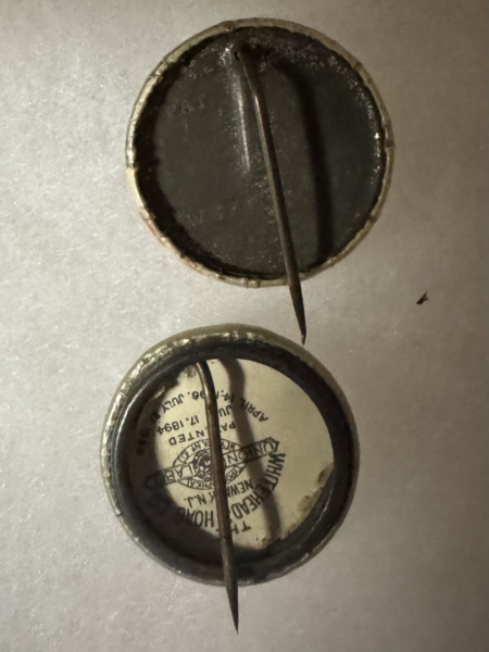 New Store Items 1900 PAIR OF WILLIAM JENNINGS BRYAN 7/8″ CAMPAIGN BUTTONS-COLORFUL & EXC COND!