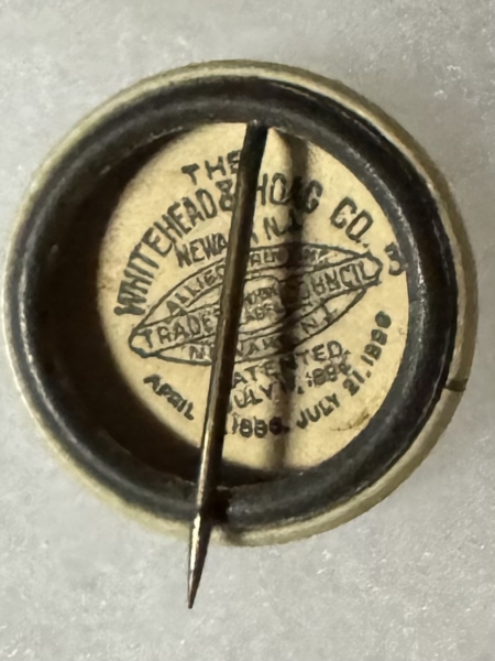 New Store Items 1916 CHARLES EVAN HUGHES 7/8″ CELLULOID CAMPAIGN BUTTON-FULL COLOR PRETTY & MINT
