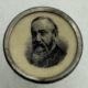 New Store Items 1896 WILLIAM JENNINGS BRYAN “BROOM” CAMPAIGN PIN;  SCARCE & FIRST WE HAVE SEEN!