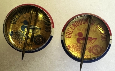 New Store Items 1924 DAVIS-BRYAN & COOLIDGE-DAWES MATED 7/8″ CAMPAIGN BUTTONS-EXC/NEAR-MINT!