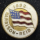 New Store Items 1888 BENJAMIN HARRISON 3/4″ CAMPAIGN STUD, EXCELLENT!