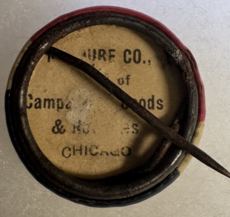 New Store Items 1908 WILLIAM JENNINGS BRYAN 7/8″ CELLO CAMPAIGN BUTTON; COLORFUL & SCARCE-EXC!