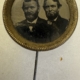 New Store Items 1888 BENJAMIN HARRISON 3/4″ CAMPAIGN STUD, EXCELLENT!