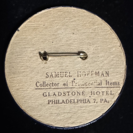 New Store Items 1948 HARRY S. TRUMAN 3 1/2″ CAMPAIGN BUTTON, MULTICOLOR & GRAPHIC-NEAR MINT!