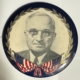 New Store Items 1948 HARRY S. TRUMAN 7/8″ “TRUMAN” CAMPAIGN BUTTON, BLUE/WHITE, RARE & MINT!