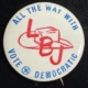 New Store Items 1960 JOHN F KENNEDY CDC FOR JFK 2 1/4″ CELLO CAMPAIGN BUTTON – NEAR-MINT!