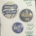 New Store Items 1948 HENRY WALLACE CAMPAIGN BUTTONS-3 DIFFERENT, 3/4″-1 1/4″,  EXC-near MINT!