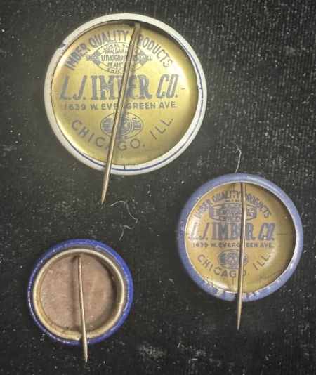 New Store Items 1948 HENRY WALLACE CAMPAIGN BUTTONS-3 DIFFERENT, 3/4″-1 1/4″,  EXC-near MINT!