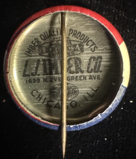 New Store Items 1948 HARRY S. TRUMAN “TRUMAN” 7/8″ CAMPAIGN BUTTON, LITHOGRAPH & NEAR-PERFECT!