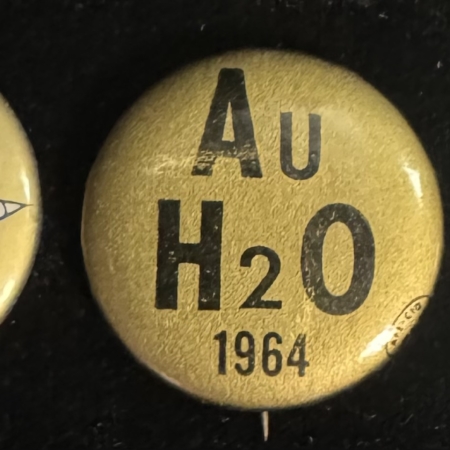 New Store Items 1964 BARRY GOLDWATER LOT OF 3 DIFFERENT CAMPAIGN BUTTONS, 7/8″-1 1/4″-MINT!