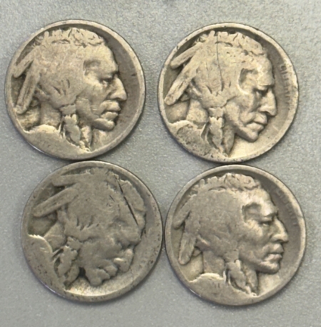 Buffalo Nickels 800+ COIN BUFFALO NICKEL WHOLESALE LOT, GOOD/BETTER, CIRC, CULL + FULL HORNS!