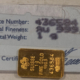 Bullion 1 GRAM .9999 FINE GOLD BAR IN APMEX FLIP