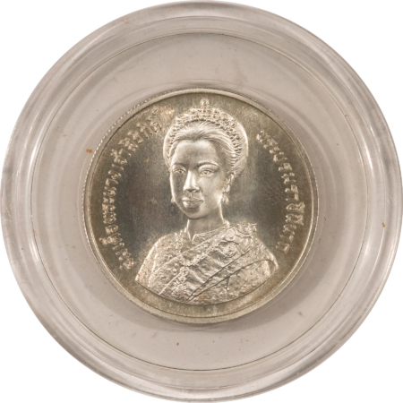 New Store Items 1992 THAILAND Y-262 150 BAHT SILVER – WITH BOX
