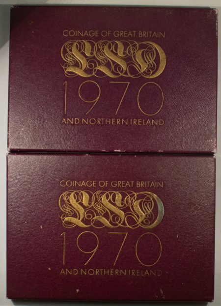 New Store Items 1970 FIRST DECIMAL PROOF COINAGE OF GREAT BRITAIN 8 COINS LOT/2 – W/ PACKAGING!