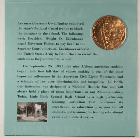 Modern Commems 2007 LITTLE ROCK COIN & MEDAL COMMEMORATIVE SET – IN ORIGINAL PACKAGING!