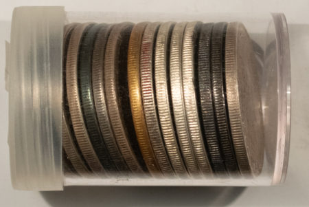 Dollars 1884-1923 LOT OF 14 CULL MORGAN/PEACE DOLLARS – CULL