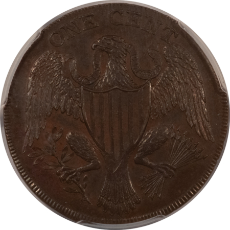 Colonials 1791 WASHINGTON CENT, LARGE EAGLE, COLONIAL – PCGS MS-62 BN, RARE IN MINT STATE!