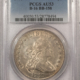 Dollars 1800 DRAPED BUST DOLLAR, BB-191 AMERICA1 – PCGS XF-45, LOVELY, WHOLESOME, PQ!